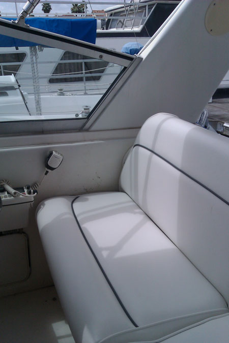 tnt marine canvas and upholstery boat cushions canvas interior
