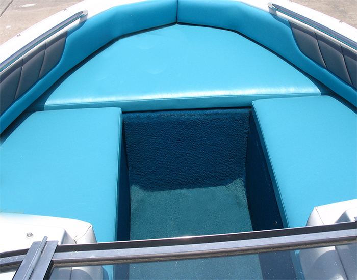 Custom Exterior Marine Grade Vinyl Cushions